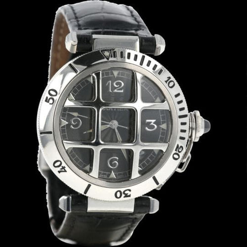 Cartier Pasha - Montre 38 mm automatique en acier 58 Facettes MT47173