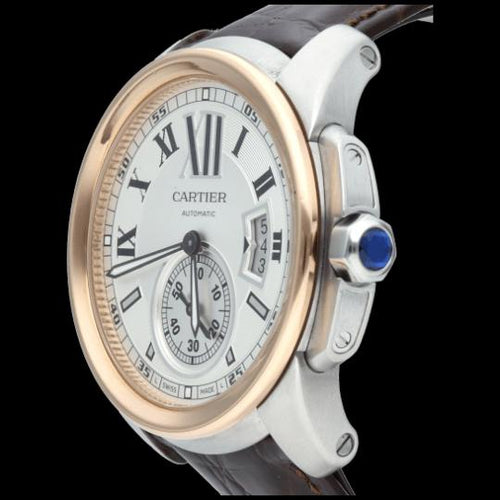 Cartier Calibre - Montre en or jaune et acier 58 Facettes MT47204
