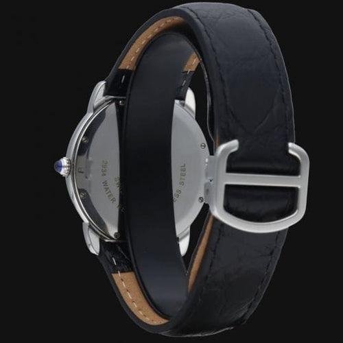 Cartier Ronde Solo - Montre en acier 58 Facettes MT47195