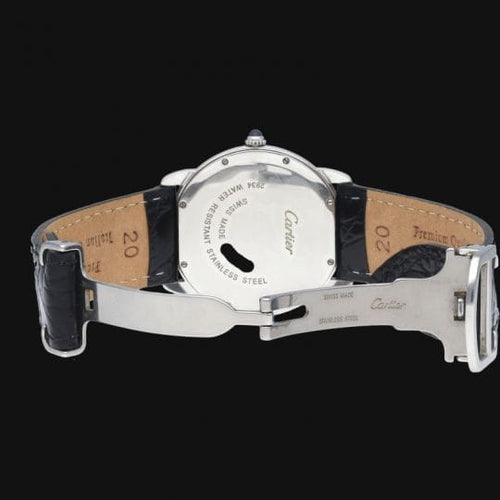 Cartier Ronde Solo - Montre en acier 58 Facettes MT47195