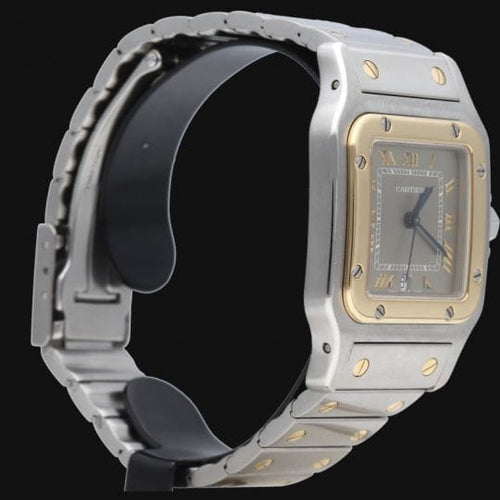 Cartier Santos Galbée - Montre en or jaune et acier 58 Facettes MT47168