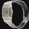 Cartier Santos Galbée - Montre en or jaune et acier 58 Facettes MT47168