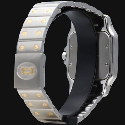 Cartier Santos Galbée - Montre en or jaune et acier 58 Facettes MT47168