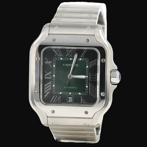Cartier Santos - Montre en acier 58 Facettes MT47330