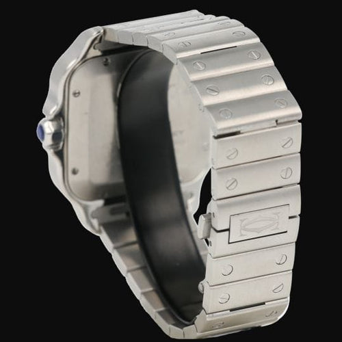 Cartier Santos - Montre en acier 58 Facettes MT47330
