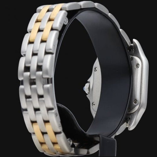 Cartier Panthère - Montre PM en or jaune et acier 58 Facettes MT47336