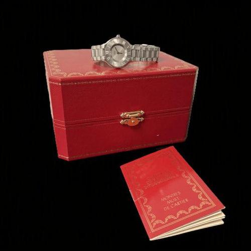 Cartier Must 21 - Montre en acier 58 Facettes MT47370