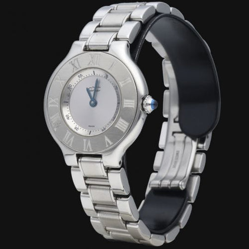 Cartier Must 21 - Montre en acier 58 Facettes MT47370