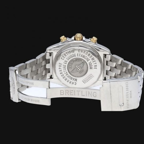 Breitling Chronomat - Montre Cockpit Chronograph en or jaune et acier 58 Facettes MT47255