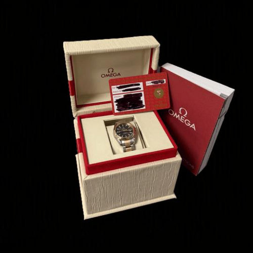 Omega Seamaster Aqua Terra - Montre en or jaune, or rose et acier 58 Facettes MT47151