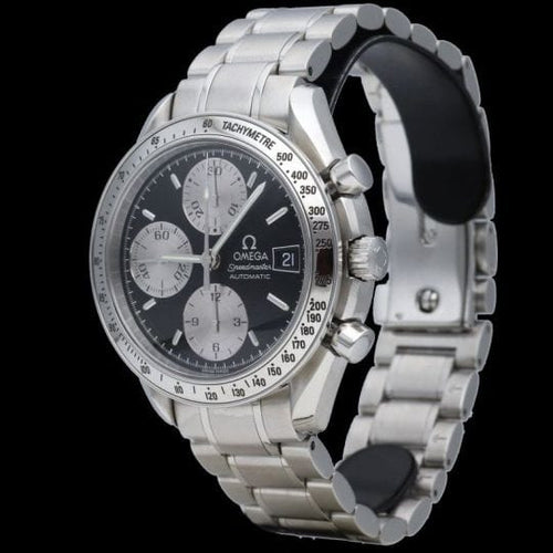 Omega Speedmaster Date - Montre chronographe en acier 58 Facettes MT47163