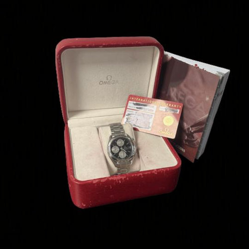 Omega Speedmaster Date - Montre chronographe en acier 58 Facettes MT47163