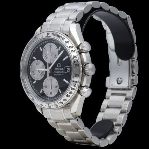 Omega Speedmaster Date - Montre chronographe en acier 58 Facettes MT47163