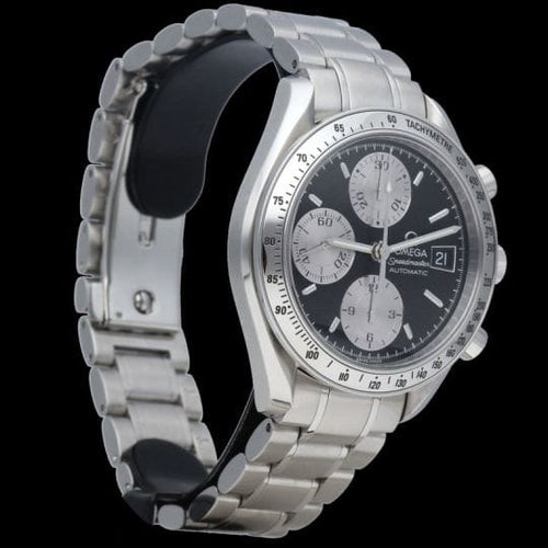 Omega Speedmaster Date - Montre chronographe en acier 58 Facettes MT47163