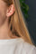 Boucles d'oreilles puces en or blanc et diamants 58 Facettes 5189856RV