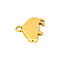 Dodo Pomellato - Pendentif cochon en or jaune 58 Facettes 5880474CN