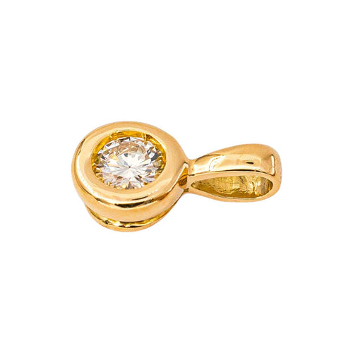 Pendentif en or jaune et diamant 58 Facettes 5408543CN
