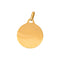 Augis - Pendentif médaille Ange Raphaël en or jaune 58 Facettes 5391553CN