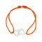 Dinh Van Double Cœurs - Bracelet cordon en or blanc 58 Facettes 5577274CN