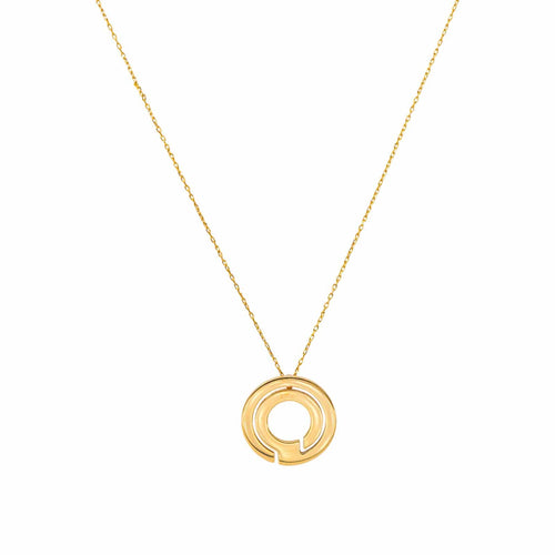 Dinh Van Seventies - Collier pendentif en or jaune 58 Facettes 5757984RV