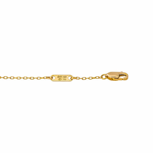 Dinh Van Seventies - Collier pendentif en or jaune 58 Facettes 5757984RV