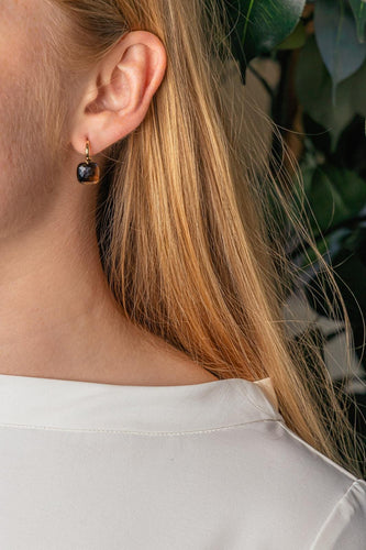 Pomellato Nudo Classic - Boucles d'oreilles en or rose et quartz fumés 58 Facettes 5347310CN