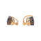Pomellato Nudo Classic - Boucles d'oreilles en or rose et quartz fumés 58 Facettes 5347310CN