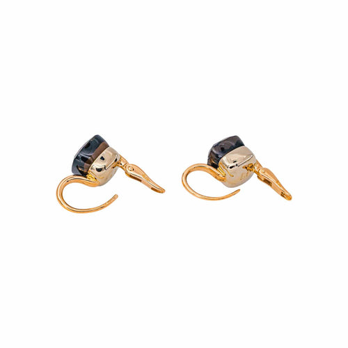 Pomellato Nudo Classic - Boucles d'oreilles en or rose et quartz fumés 58 Facettes 5347310CN