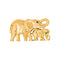 Cartier Route des Indes - Broche en or jaune et émeraudes 58 Facettes 5718945CN