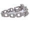 Bracelet Bracelet Art déco en platine, émeraude et diamants 58 Facettes BR29 (00549)