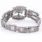 Bracelet Bracelet Art déco en platine, émeraude et diamants 58 Facettes BR29 (00549)