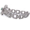 Bracelet Bracelet Art déco en platine, émeraude et diamants 58 Facettes BR29 (00549)