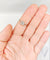 58.5 Bague solitaire Art déco en platine et diamant taille ancienne 58 Facettes A07537