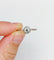 58.5 Bague solitaire Art déco en platine et diamant taille ancienne 58 Facettes A07537