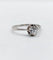 58.5 Bague solitaire Art déco en platine et diamant taille ancienne 58 Facettes A07537
