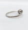58.5 Bague solitaire Art déco en platine et diamant taille ancienne 58 Facettes A07537