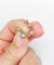 Dormeuses - Boucles d'oreilles en or 18k, platine et diamants 58 Facettes A07538