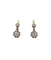 Dormeuses - Boucles d'oreilles en or 18k, platine et diamants 58 Facettes A07538