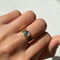 57 Love More - Bague Cigar en or 18 carats et saphir bleu 58 Facettes GBR1207LB
