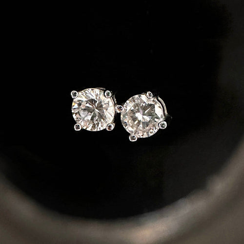 AITCHES Embrace - Boucles d'oreilles en or blanc et diamants 58 Facettes GER1005WG