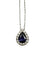 Collier Collier en or blanc avec saphir et diamants 58 Facettes 2126