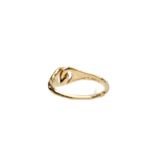 55 Chaumet - Bague en or jaune 18 carats 58 Facettes CA-CHAU-RI-YG