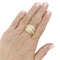 Bague 54 Damiani - Bague en or jaune et diamants bruns 58 Facettes 35805