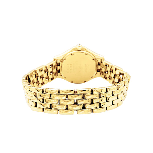 Montre Cartier Cougar - Montre femme en or jaune et diamants 58 Facettes 35743