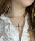 Pendentif Croix style gothique - Pendentif en or et argent avec diamants taille rose 58 Facettes