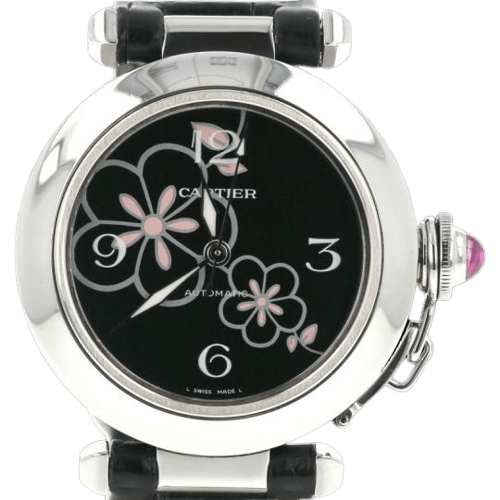 Montre Cartier Pasha C - Montre automatique en acier 58 Facettes MT47177