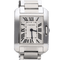 Montre Cartier Tank Anglaise PM - Montre en acier 58 Facettes MT47187