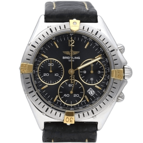 Montre Breitling Sextant - Montre en or jaune et acier 58 Facettes MT47256