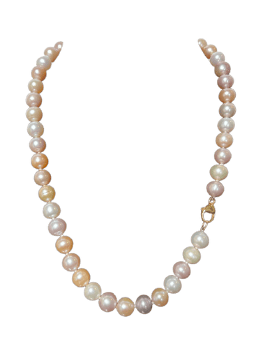 Collier Collier 48 perles de culture, fermoir en or 18k 58 Facettes 950