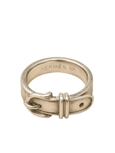 53 Hermès Ceinture - Bague en argent 58 Facettes WC-2026-3595